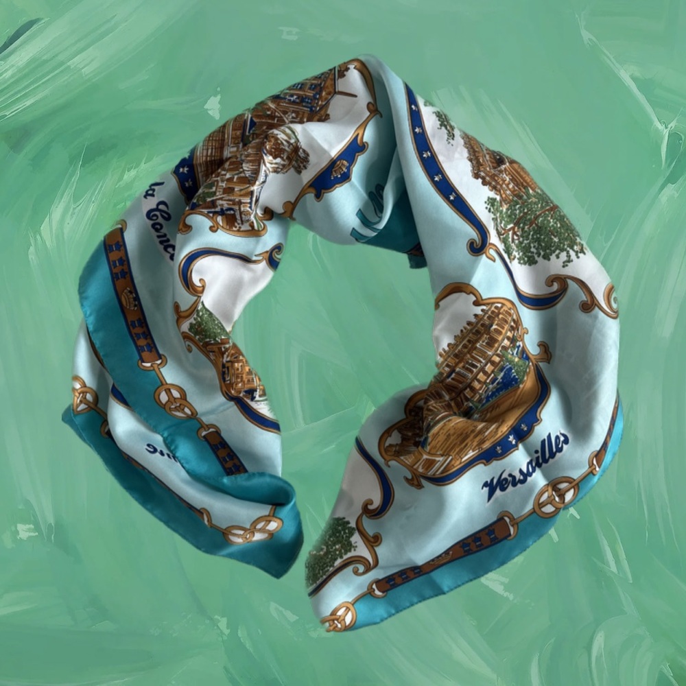 Oversized square scarf